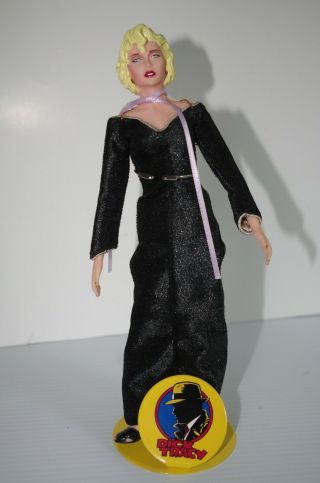 Dick Tracy Madonna Breathless Mahoney Doll 9 ",  Disney Applause 45415 W/stand