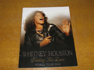 Whitney Houston - 2010 Official Tour Programme (promo) -