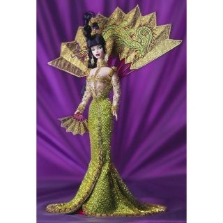 Limited Ed Bob Mackie Fantasy Goddess Of Asia 1998 1st In Series Barbie Doll Mib