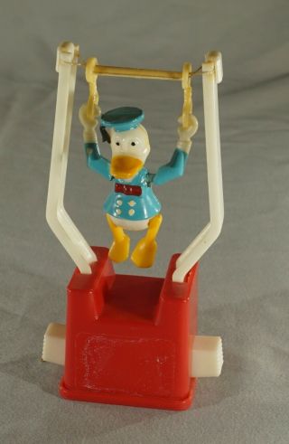 Vintage Donald Duck Walt Disney Push Button Puppet - Kohner Bros.