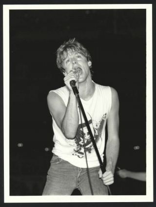1980s Bryan Adams Vintage Photo Canadian Rocker Producer Gp