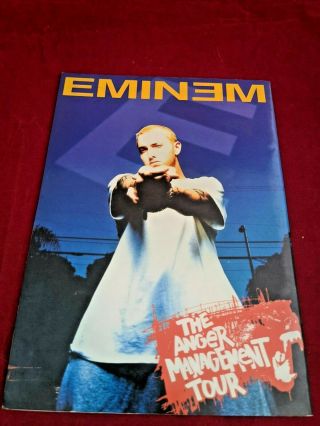 Eminem - The Anger Management Tour 2003 - Tour Programme Bio Lyrics Discog Book