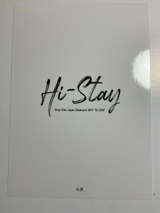 Stray Kids Hi Stay Japan Showcase Changbin Live Postcard Photo 2