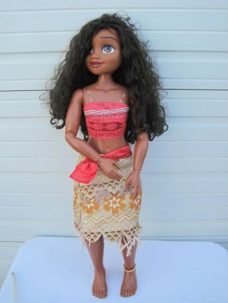 Disney Playdate Jakks Pacific Moana Princess My Size 32” Large Poseable Doll Toy
