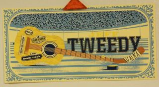 12x24 Jeff Tweedy Wilco Buck Meek Michigan Concert Poster Screenprint Silkscreen