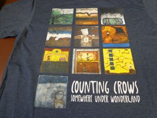 Counting Crows Somewhere Under Wonderland Album T - Shirt Xl Q5