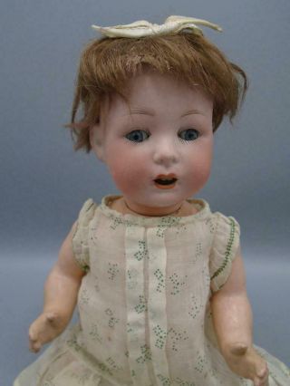 Antique German Bisque Doll JUTTA Character Baby 1914 Composition 5pc.  Body 2