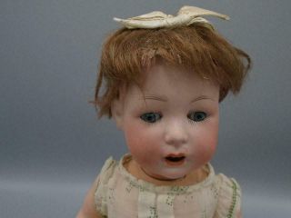 Antique German Bisque Doll JUTTA Character Baby 1914 Composition 5pc.  Body 3