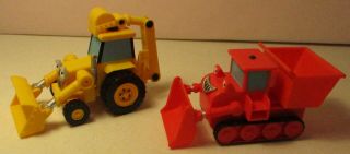 Bob The Builder - Talking Vehicles - Muck - Scoop - 7 " Long - 2001 - Hasbro