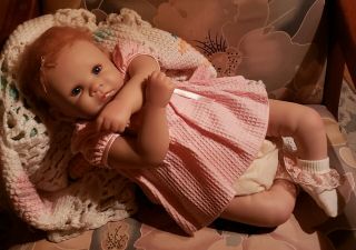 18” Ashton Drake Baby Girl Vinyl Doll “little Rose Petal” Adorable