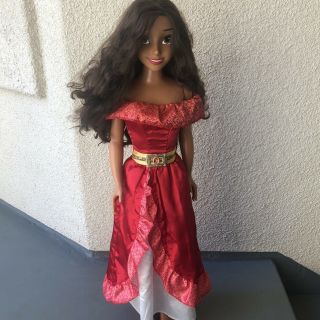 Disney My Size Doll Princess Elena Of Avalor 38 Inch Tall Red Dress 3
