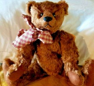 Mary George Mohair Bear 12 Inch Fully Jointed