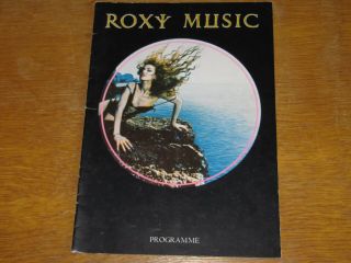 Roxy Music - 1975 Official Tour Programme (promo)