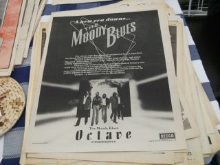 The Moody Blues X4 Bundle Of Posters For Framing