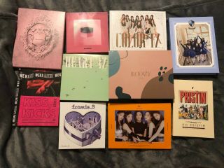 Various Kpop Girl Group Albums (no Photocards)