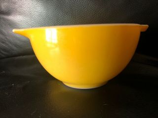 Vtg Pyrex 441 Orange Cinderella Mixing Bowl 1 1/2 Pt Pint Usa Made Ovenware