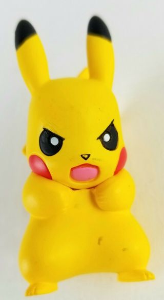 Pokemon Nintendo Tomy Pikachu Figure Approx 2 " Mini Figure A6