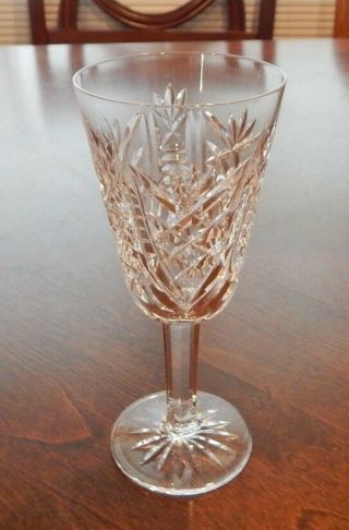 Waterford Crystal " Clare " Pattern Sherry Glass (s) 5 "