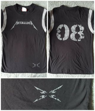 Metallica Official Kids Youth T - Shirt.  08 09 Tour Shirts,  3 Sizes.  Football