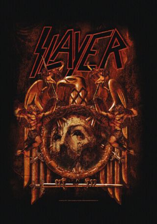 Slayer Repentless Skull Textile Poster Fabric Flag