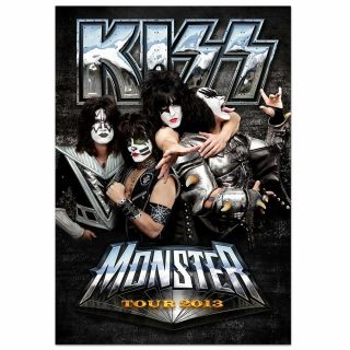 Kiss Monster Tourbook Usa Canada North America Tour Program