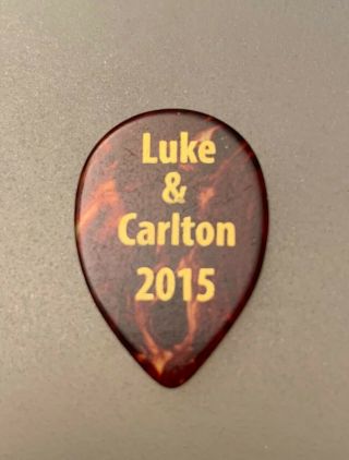 2015 Toto Steve Lukather Luke & Larry Carlton Guitar Pick Ringo Star Steely Dan