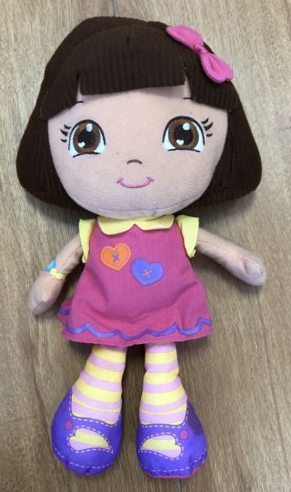 Fisher - Price Nickelodeon Dora The Explorer Dora Loves You Soft Plush Doll 2012