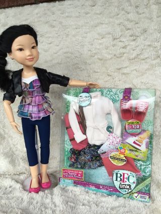 BFC INK Yuko,  articulated 18 Inch doll Plus Outfit. 2