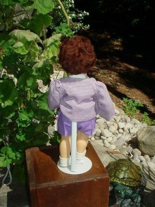 VINTAGE 1950 ' S JERRI LEE 16 in.  DOLL IN 3 - PIECE JACKET (TAGGED) SHORTS,  AND SHIRT 2