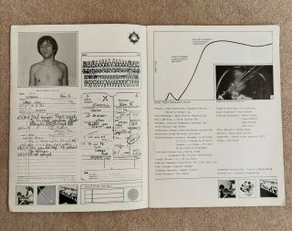 Peter Gabrielle Tour Programme With Fold Out Poster 1977 3