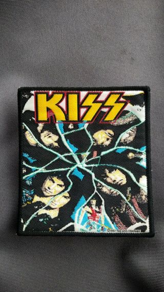 Kiss 1987 Patch.  Vintage Og 80 
