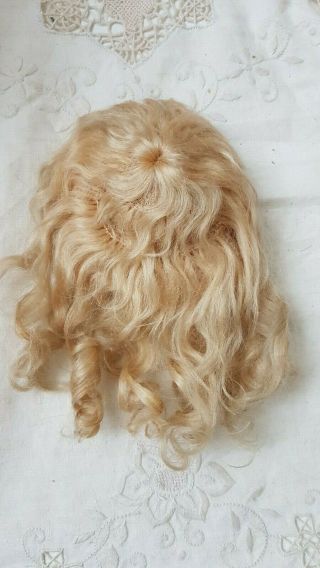 Daisy Kestner Doll Mohair Wig For Antique German/french Doll