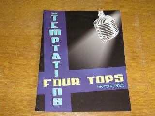 The Temptations / Four Tops - 2005 Official Tour Programme (promo)