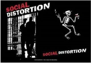 Social Distortion Textile Poster Fabric Flag