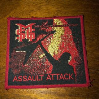 Msg Michael Schenker Group 80s Vintage Patch Rock Heavy Assault Attack