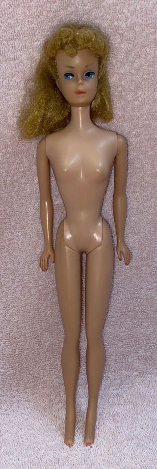 Mattel 1963 Barbie 850 Ash Blonde Ponytail Barbie 8 Tlc