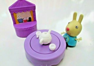 Peppa Pig Tea Table,  Puppet Show And Peppa Friend