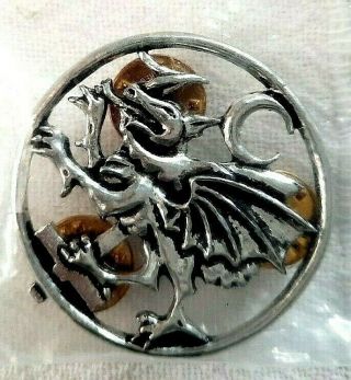 CRADLE OF FILTH PEWTER POKER ROX METAL PIN BADGE BY ALCHEMY - 2