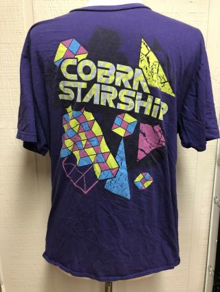 Cobra Starship T Shirt Size Xl Panic At The Disco Pop Rock Lady Gaga