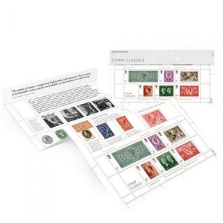 Gb 2019 Stamp Classics Miniature Sheet Presentation Pack