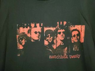 Vintage 2001 Matchbox 20 Concert Tour Xl T Shirt Rob Thomas 2 Sided Mad Season