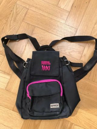 Spice Girls Official Merchandise Black And Pink Mini Back Pack