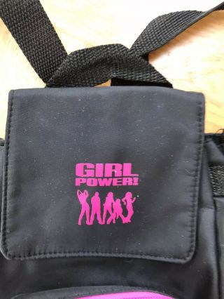 Spice Girls Official Merchandise Black And Pink Mini Back Pack 2