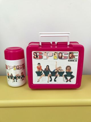Spice Girls Official Merchandise Lunch Box And Flask Set