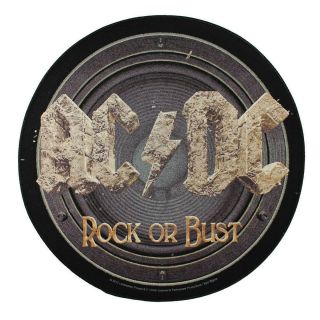 Xlg Ac/dc Rock Or Bust Back Patch Album Art Music Band Jacket Sew On Applique
