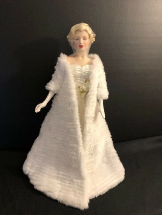 Franklin Marilyn Monroe All About Eve Porcelain Doll