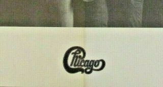 RARE - 1970 CHICAGO Band Poster - Likely 1st Use of Cursive logo on a poster 2