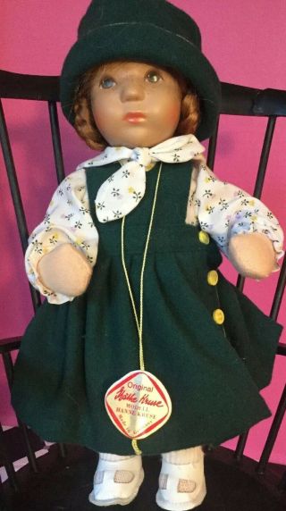 10 Inch Doll Kathe Kruse Toddler Modell Hanne Kruse No Box Has Hang Tag Box B