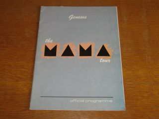 Genesis - Mama Official Tour Programme (promo)
