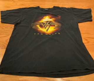 Van Halen “kick Ass” Concert Vintage 2004 T - Shirt Size Large By Anvil